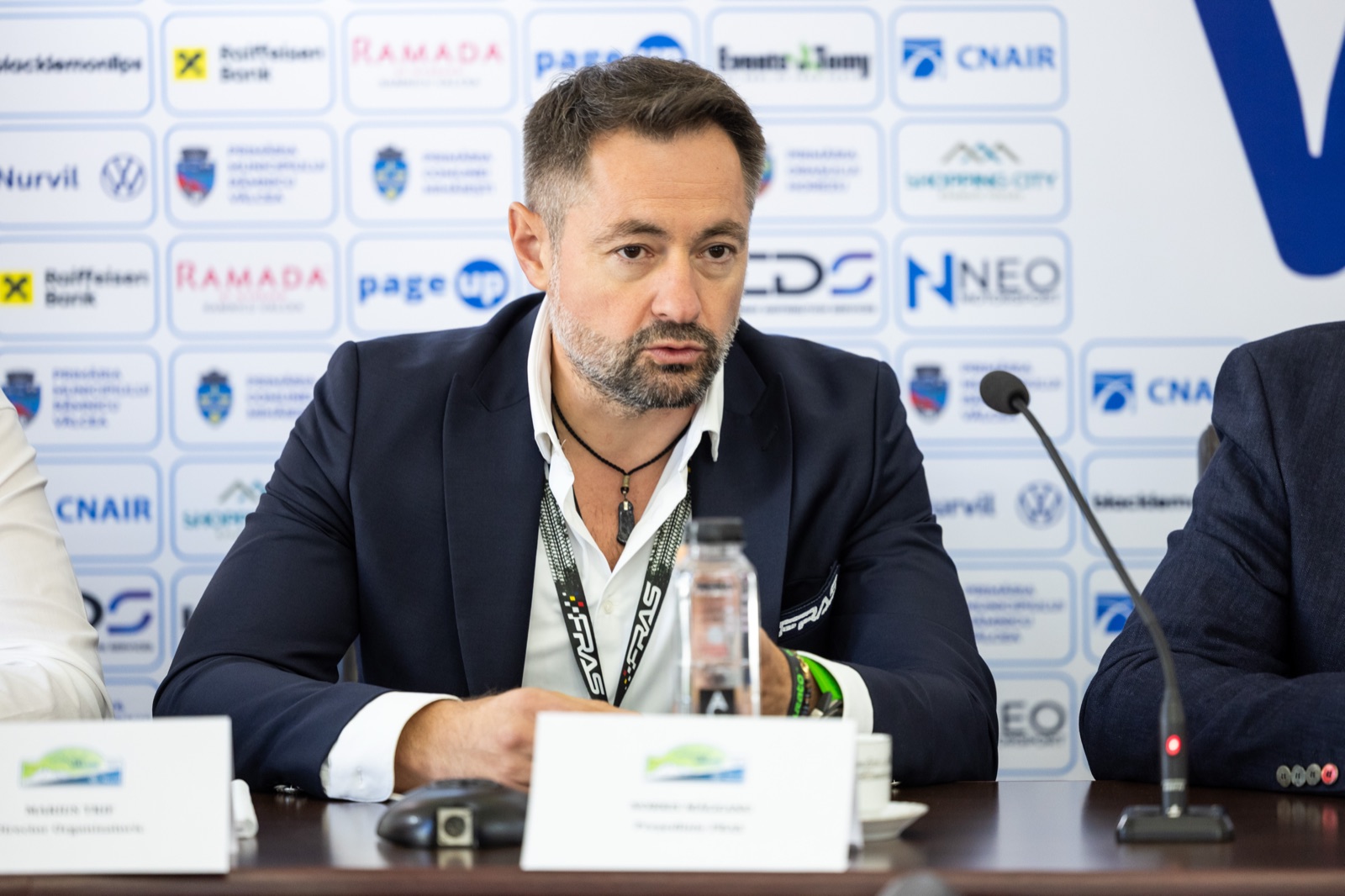 Norris Măgeanu, Președintele FRAS, la conferința de presă a Raliului Vâlcii Nurvil 2026