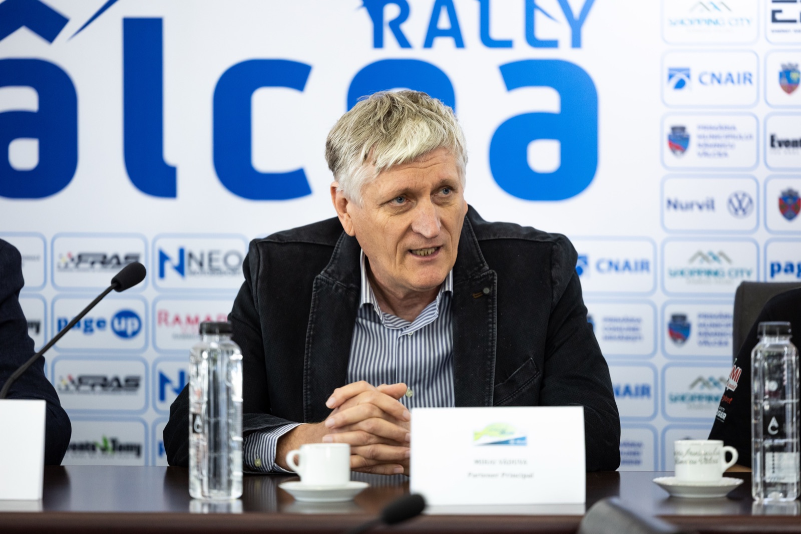Mihai Văduva, partenerul principal al Raliului Vâlcii Nurvil 2026, la conferința de presă